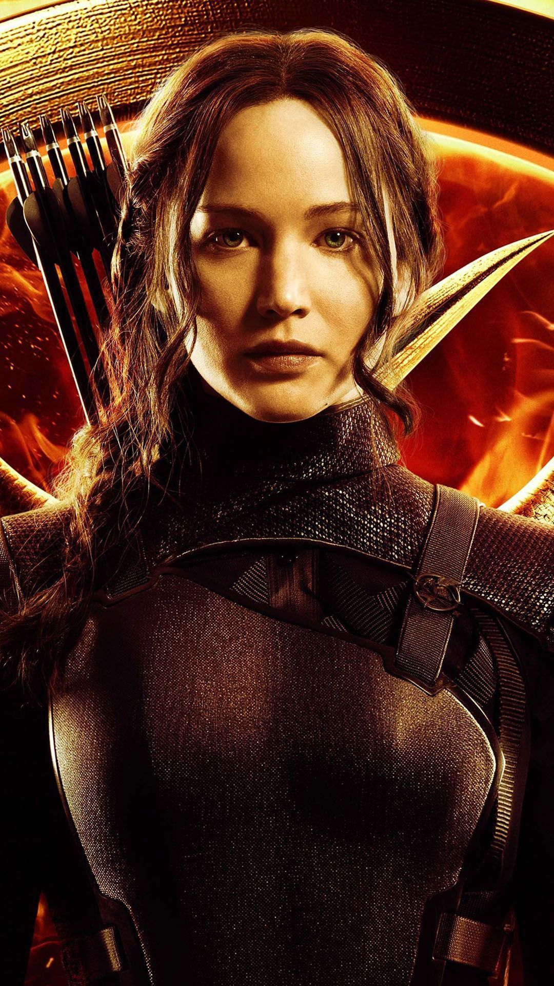 Jennifer Lawrence Hunger Games Phone Wallpaper