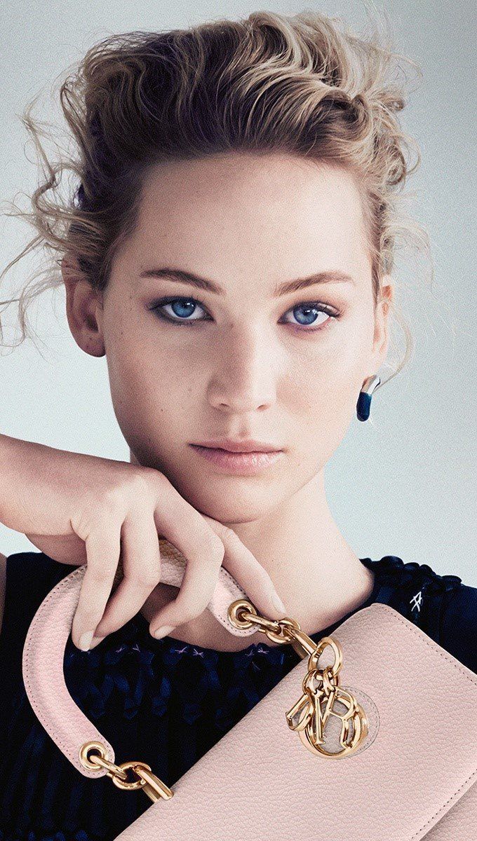 Jennifer Lawrence, who stars in the Hunger Games movies, is the new face of Dior. - Jennifer Lawrence