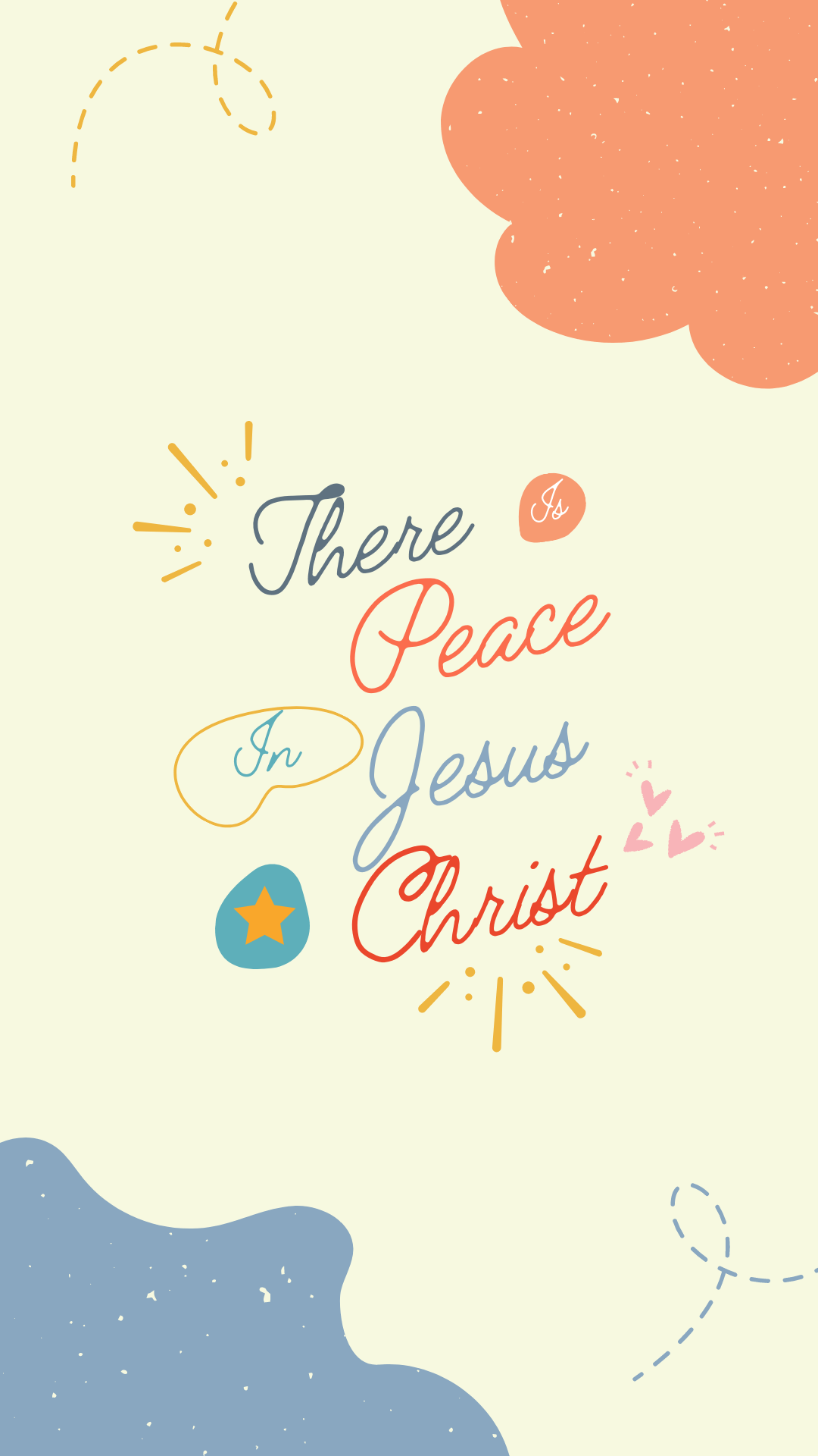 There is peace in Jesus Christ. - Jesus, Christian, peace