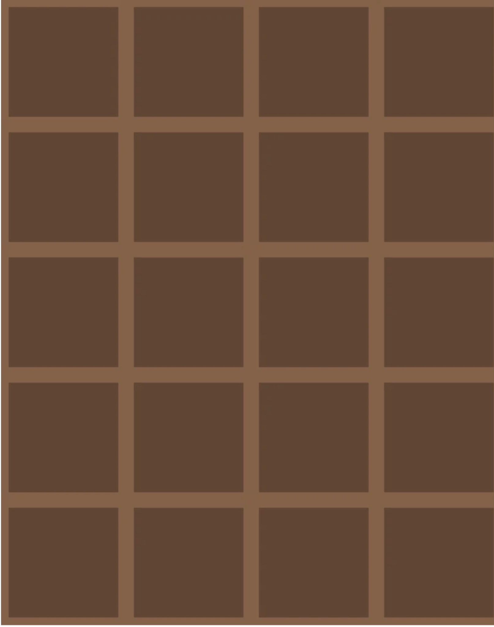Grid Bold, Line: Light Brown. Background: Brown
