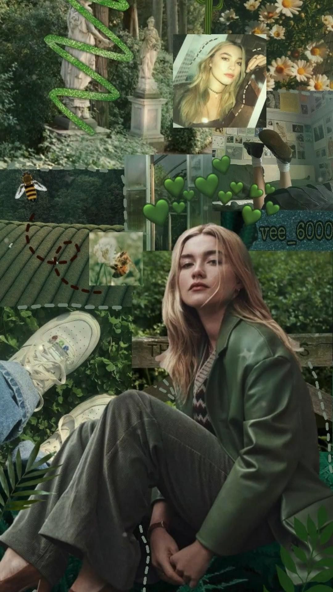 IPhone wallpaper of florence pugh in the movie “happiest season” - Florence Pugh