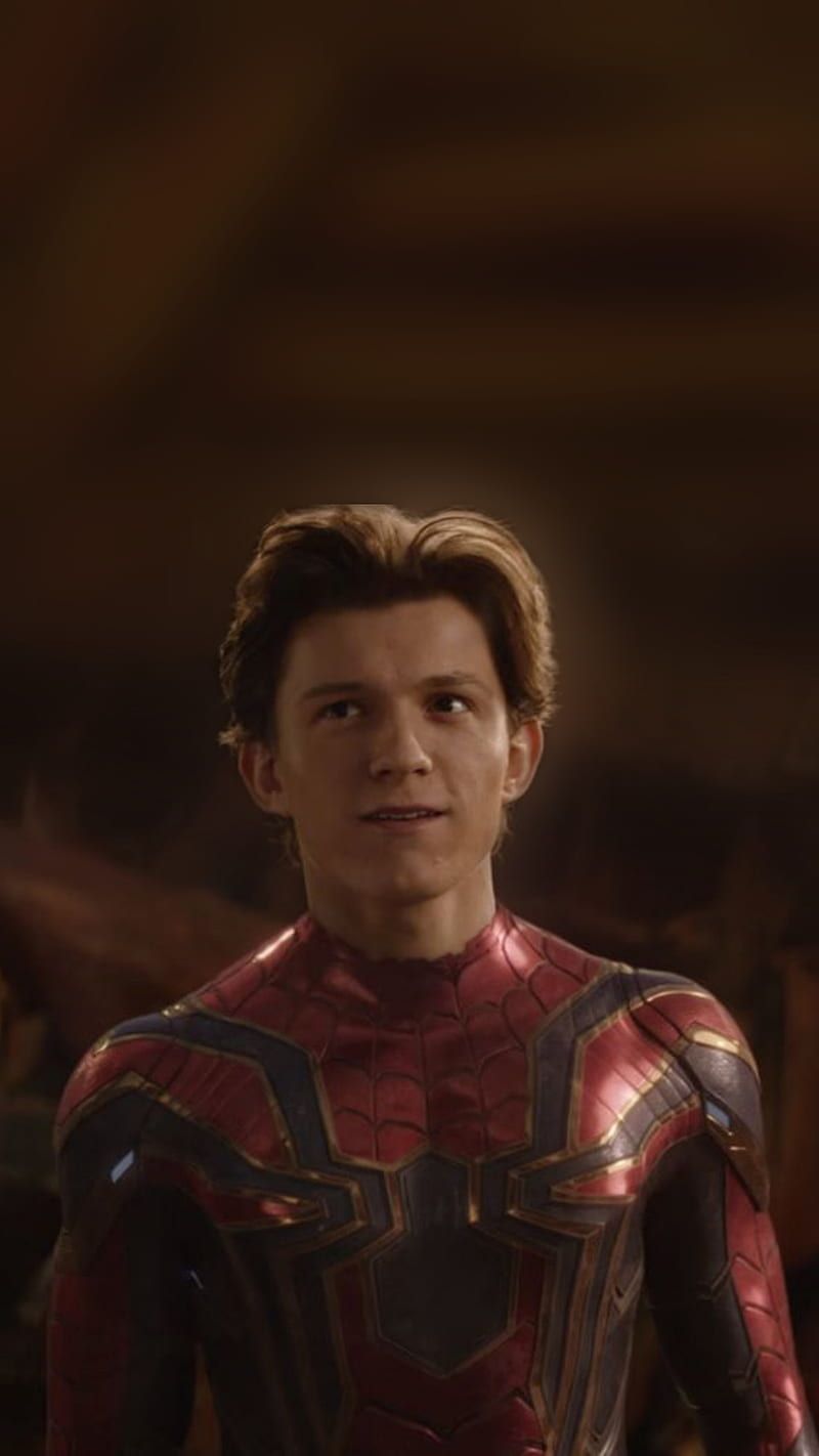 Tom Holland as Spider-Man in the 2018 film 