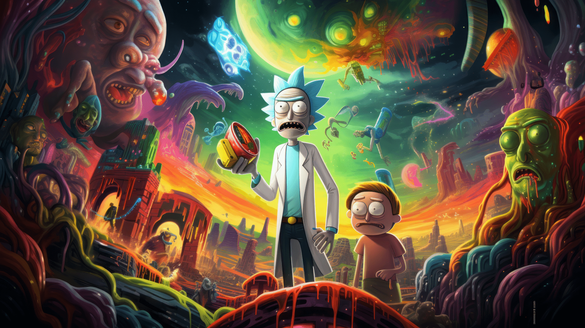 Rick and Morty HD Wallpaper and Background