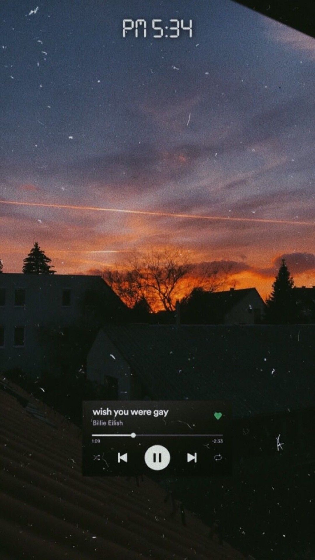 A picture of the sky with some buildings in it - Gay