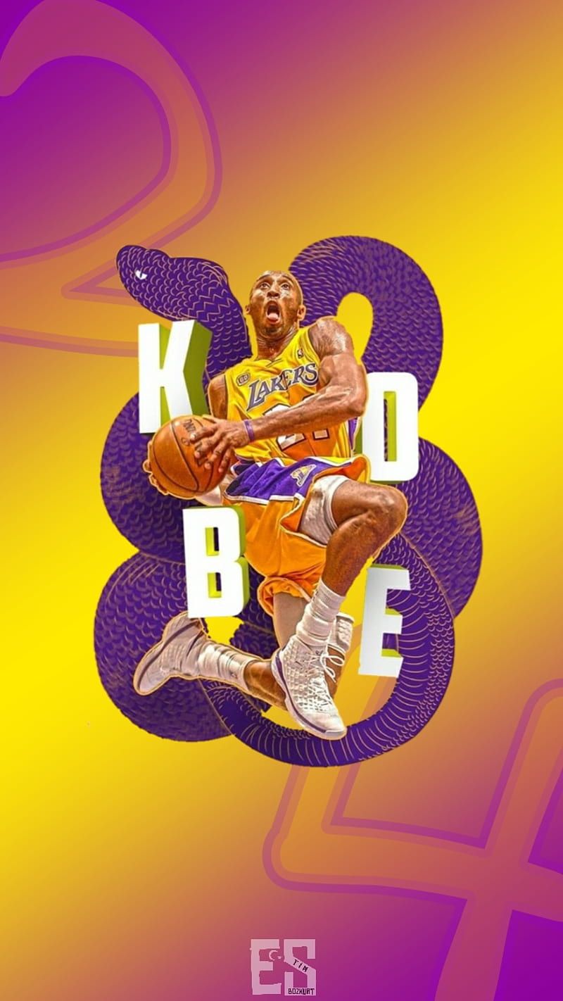 Kobe Bryant wallpaper for iPhone and Android devices. - Los Angeles Lakers, Kobe Bryant