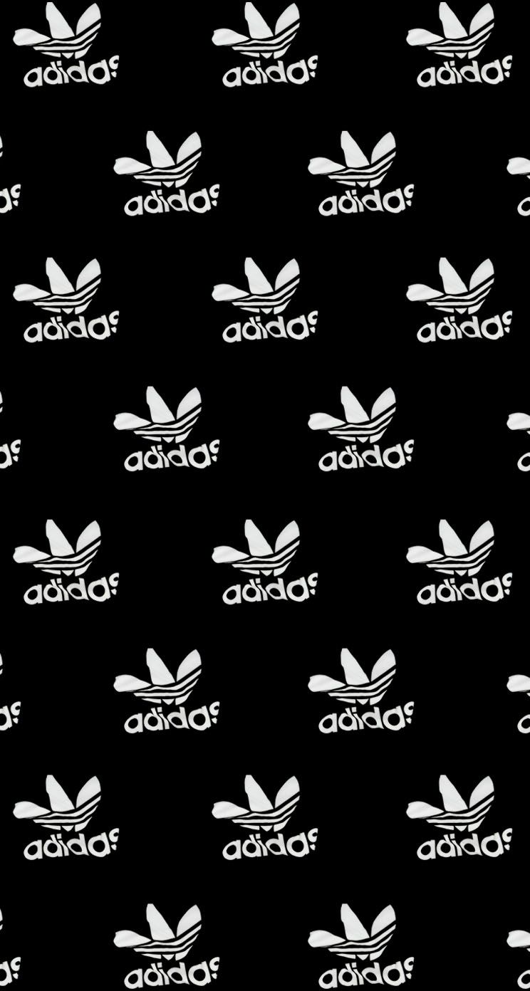 Adidas Black and White Aesthetics Wallpaper