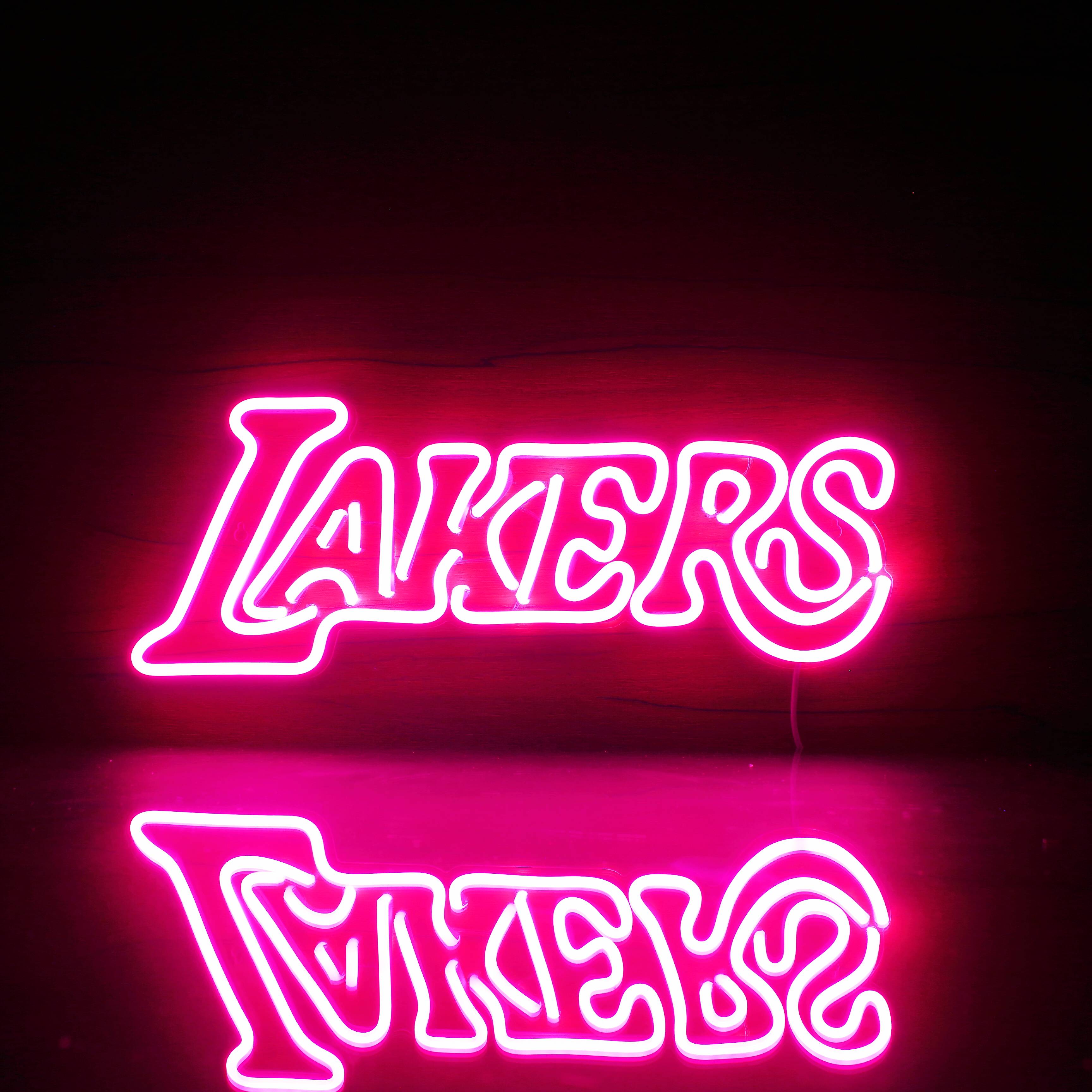 Los Angeles Lakers Handmade Neon Flex LED Sign. PRO LED SIGN