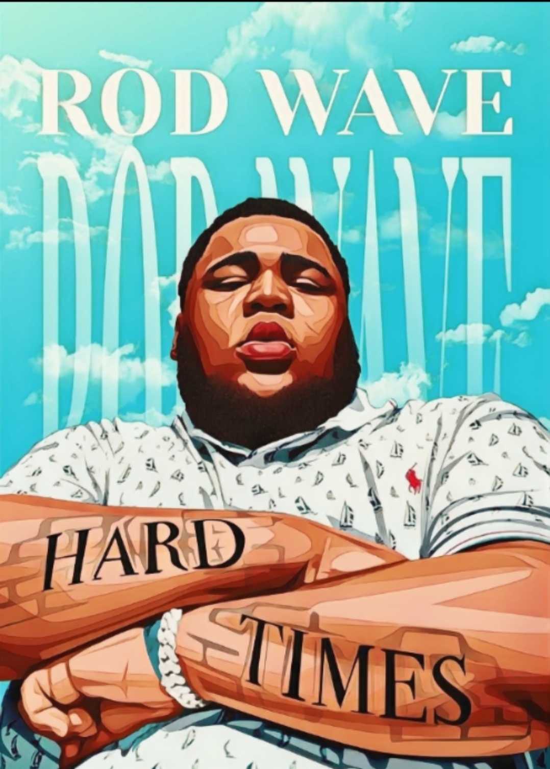 Rod Wave Hard Times wallpaper I made for my phone - Rod Wave