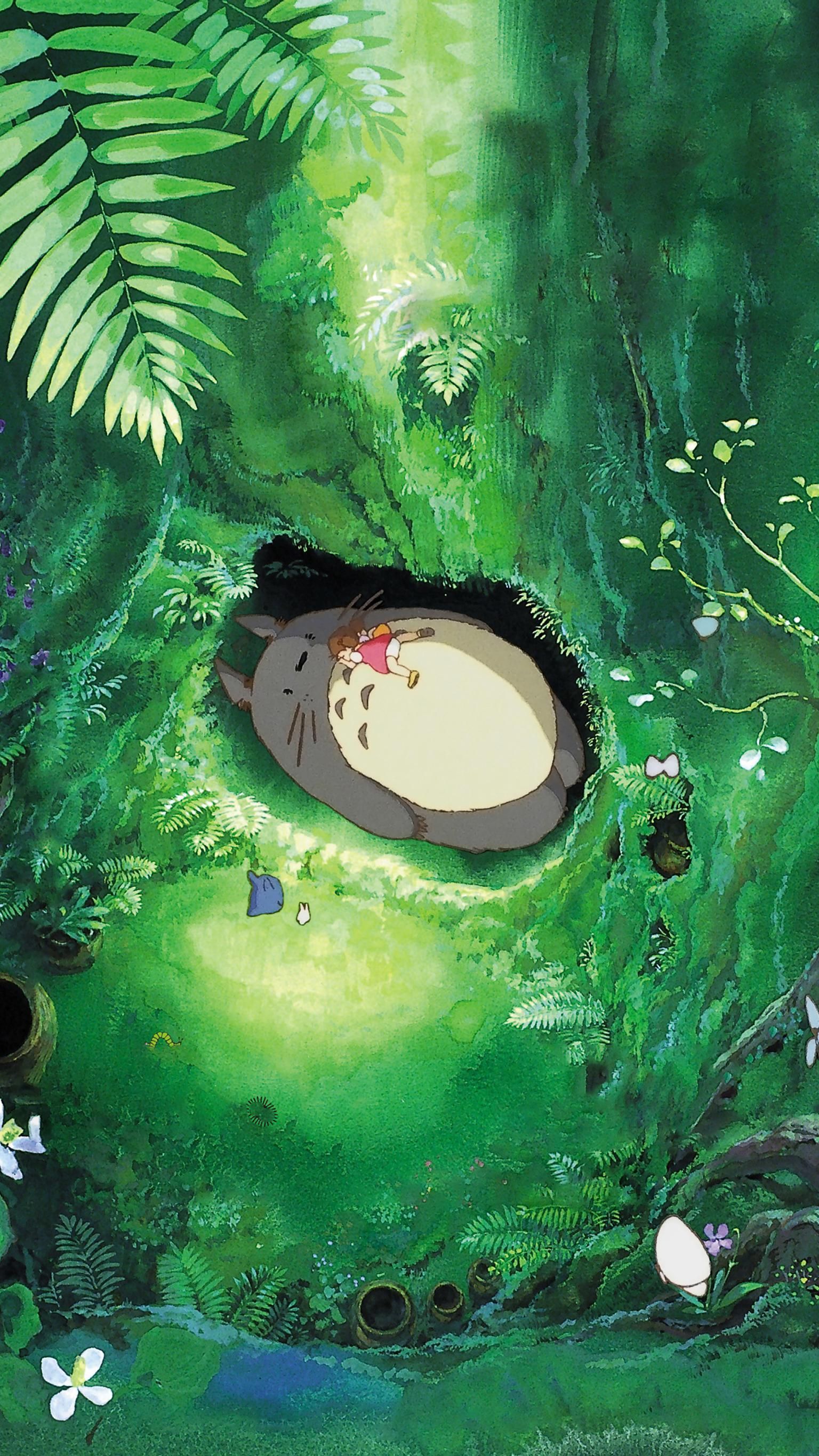 Totoro Phone Wallpaper