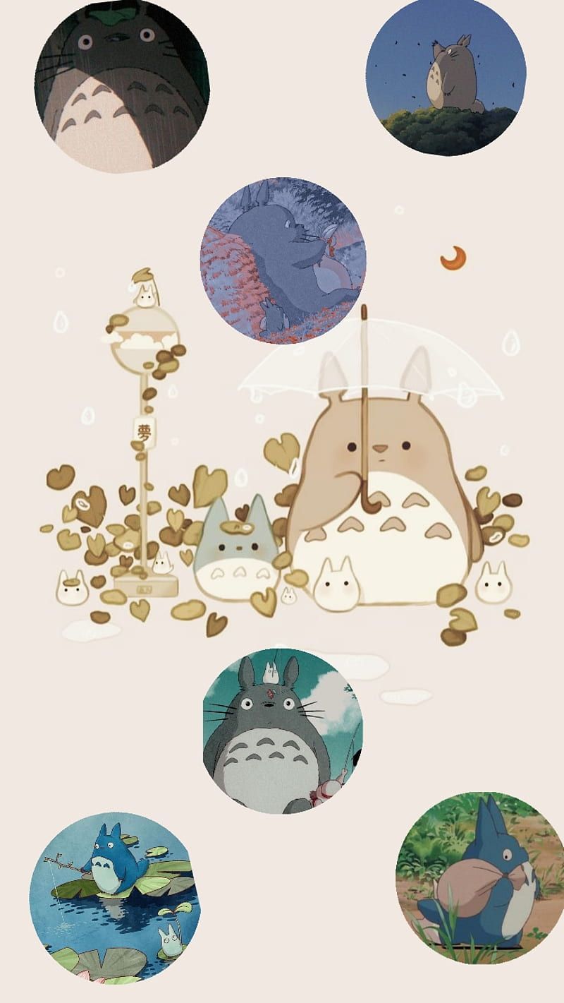 HD cute totoro wallpaper