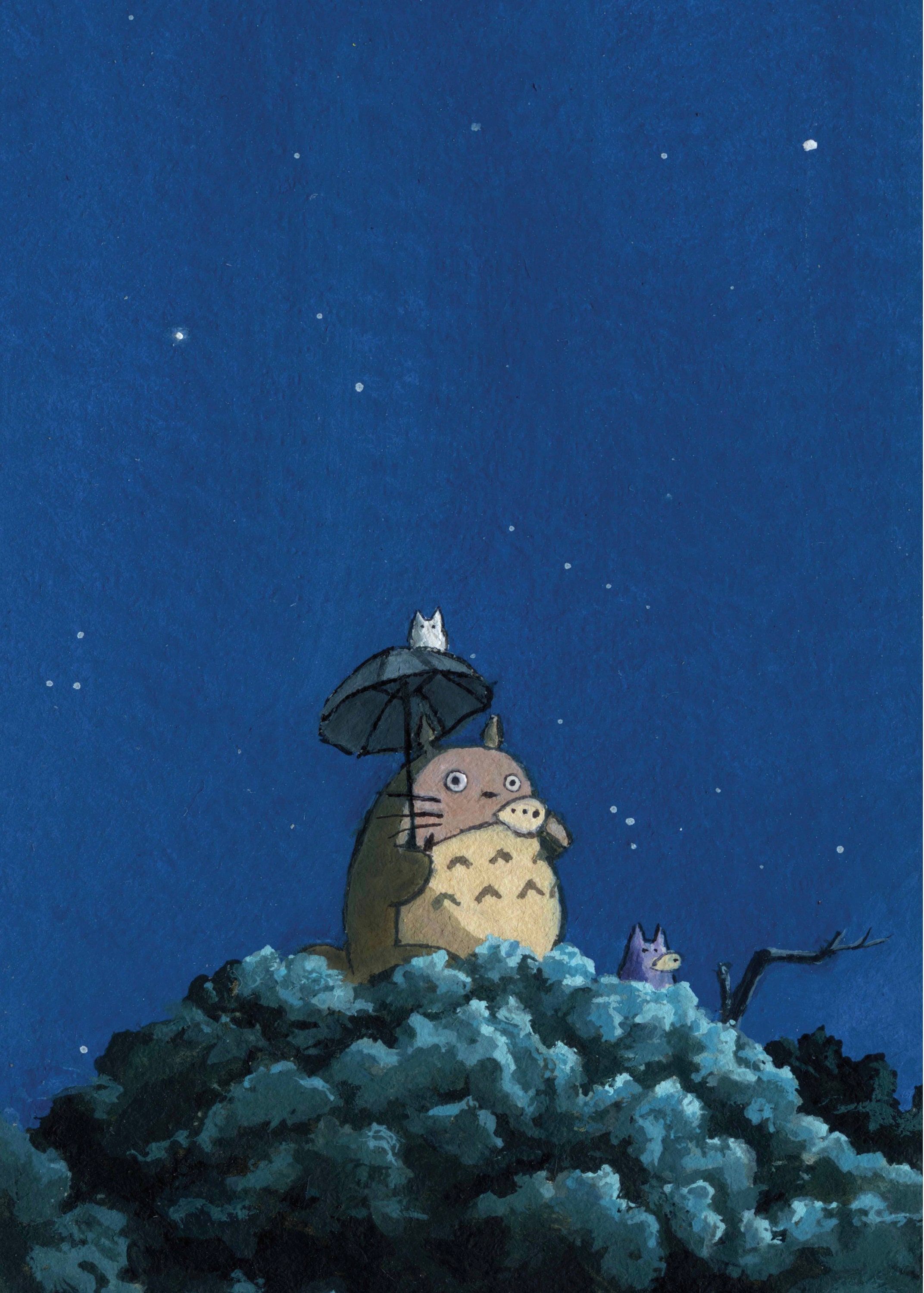 My Neighbor Totoro Print Studio Ghibli Wall Art Hong Kong