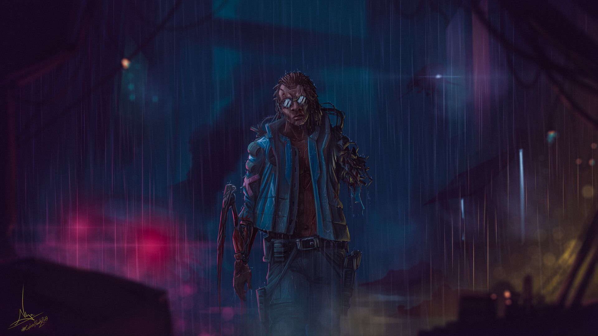 Voodoo Boy Cyberpunk 2077 Laptop Full HD 1080P HD 4k Wallpaper, Image, Background, Photo and Picture