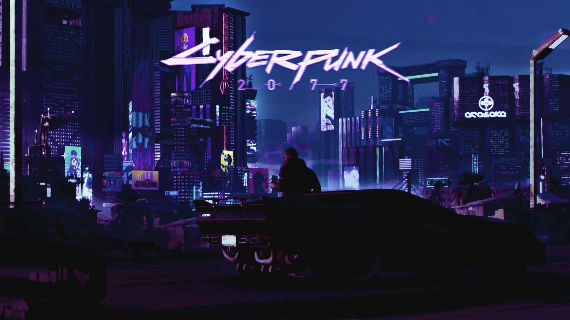 Download Dive into the cyberpunk aesthetic for a digital odyssey. Wallpaper