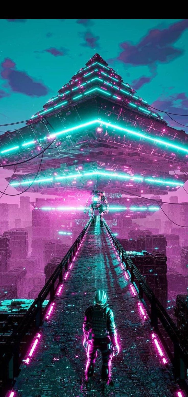 Interesting title. Cyberpunk aesthetic, Futuristic art, Cyberpunk city
