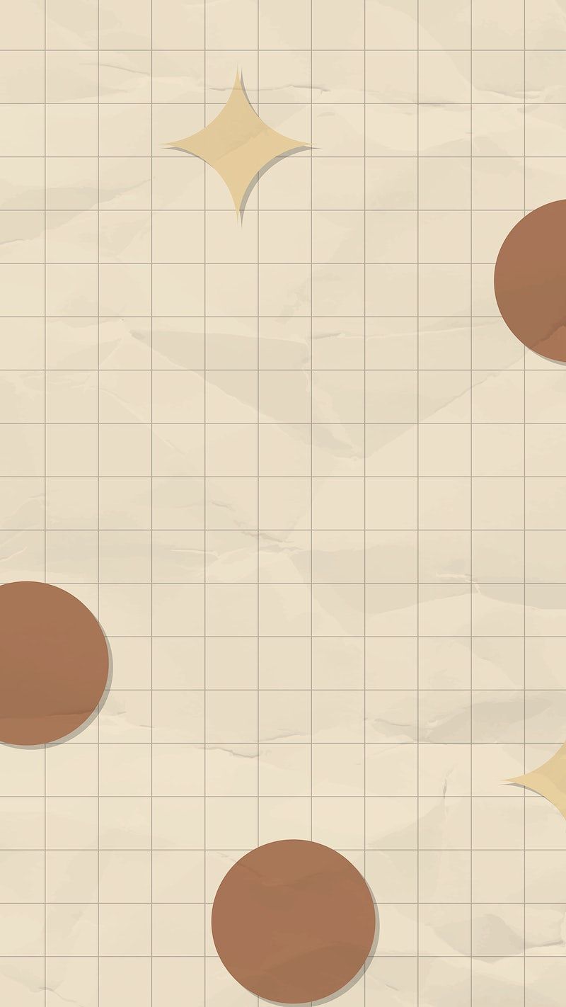 A beige background with a grid of lines - Geometry