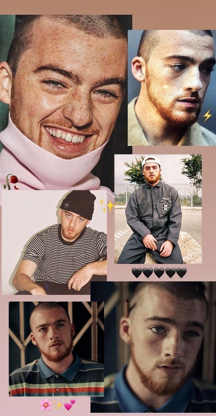 Collage of pictures of the singer, Malcom James McCormick, known professionally as Mac Miller - Angus Cloud