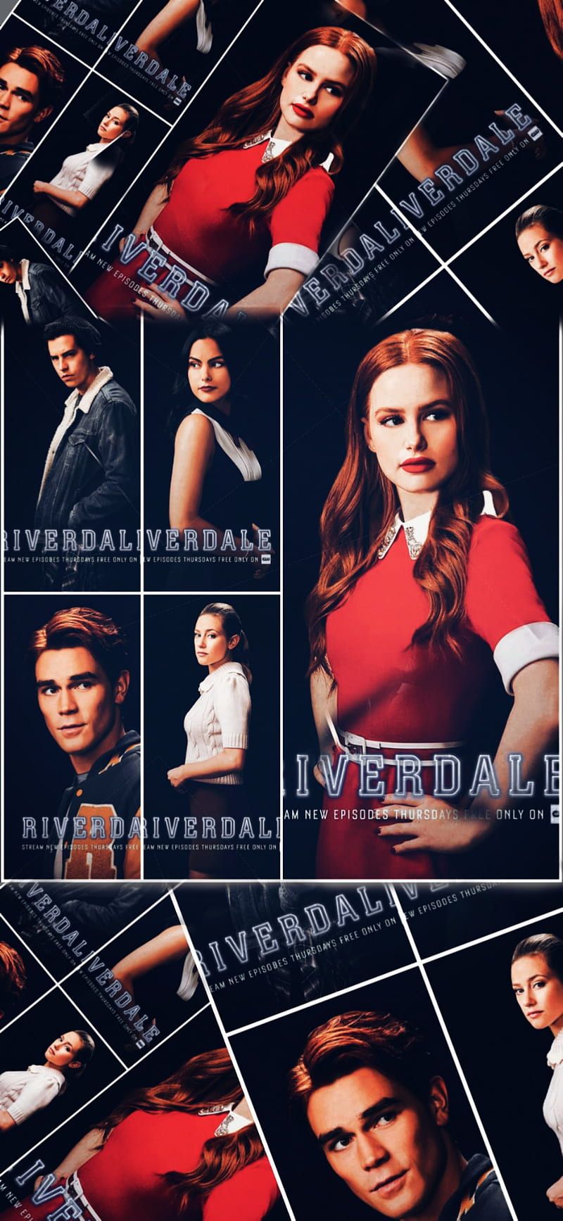 Riverdale poster with the main cast. - Riverdale