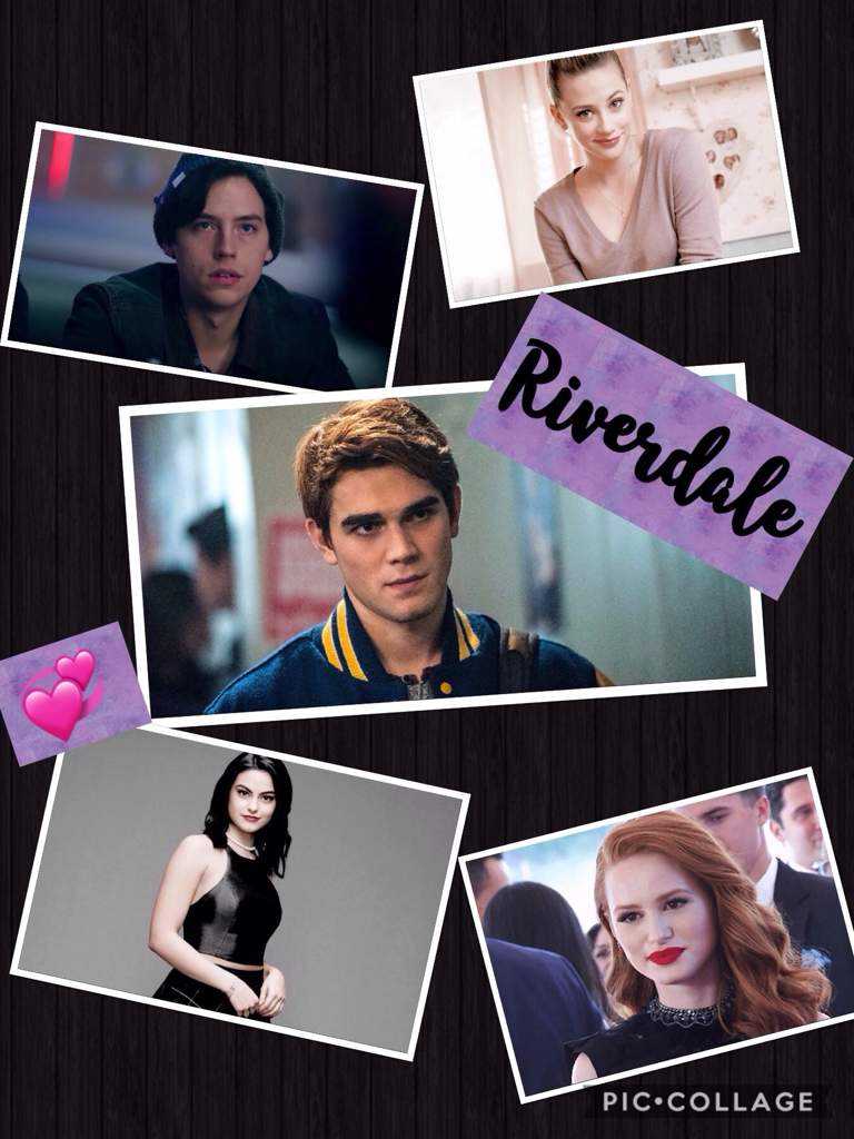 Riverdale collage of the main characters. - Riverdale