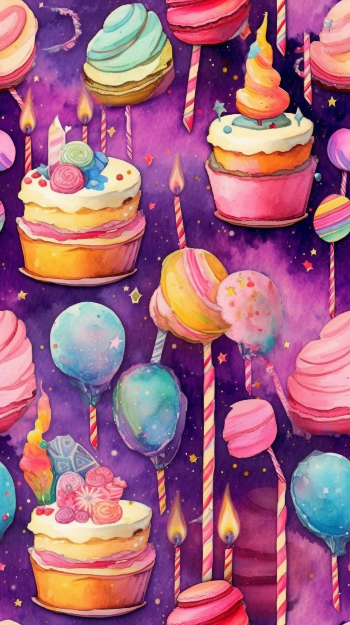Birthday Background By ItsFappyHour