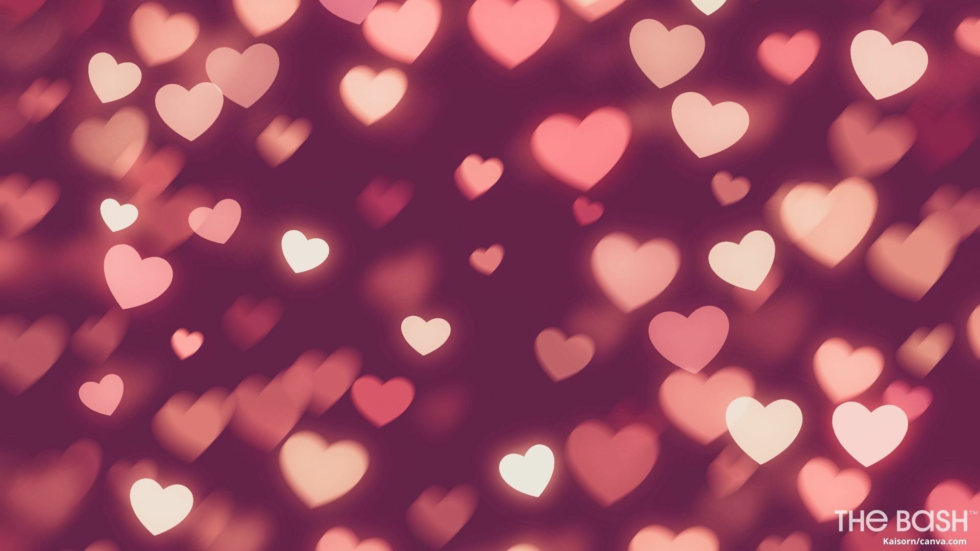 A background of hearts for Valentine's Day - Valentine's Day