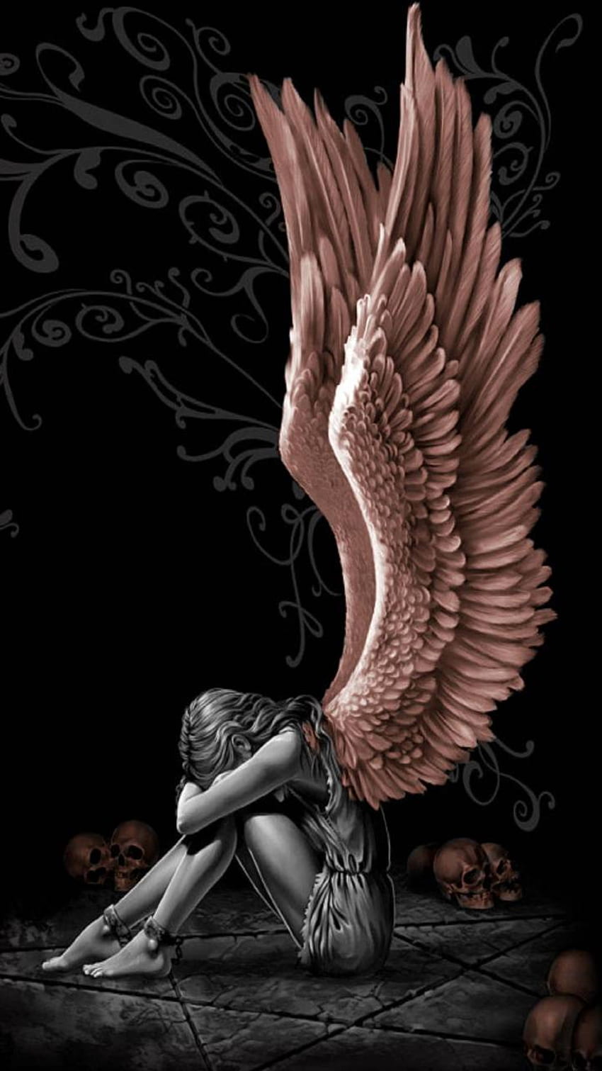 Broken Angel, Broken Wings HD phone wallpaper - Wings