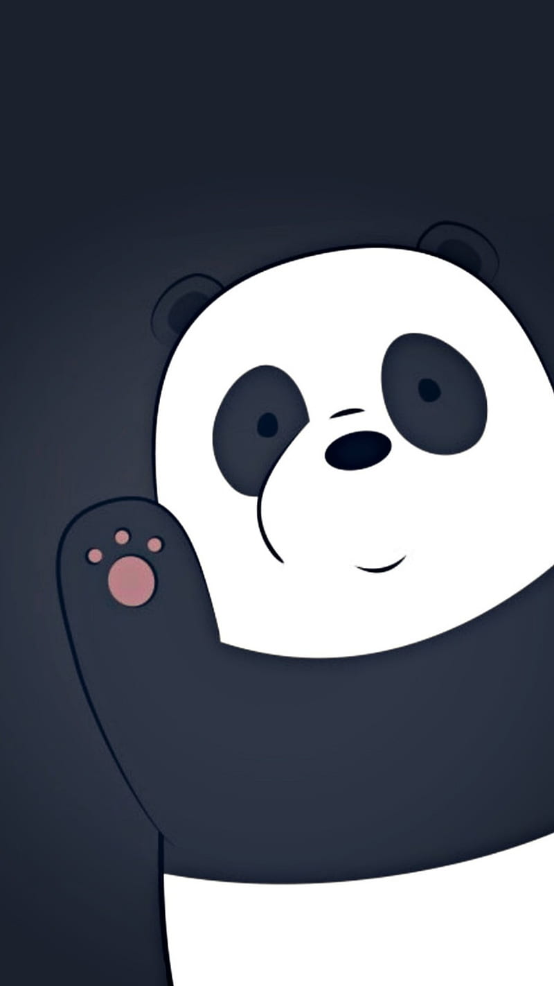 Oso, bear, bare, bears, rabbit, symbol, polar, mushrooms, panda, HD phone wallpaper