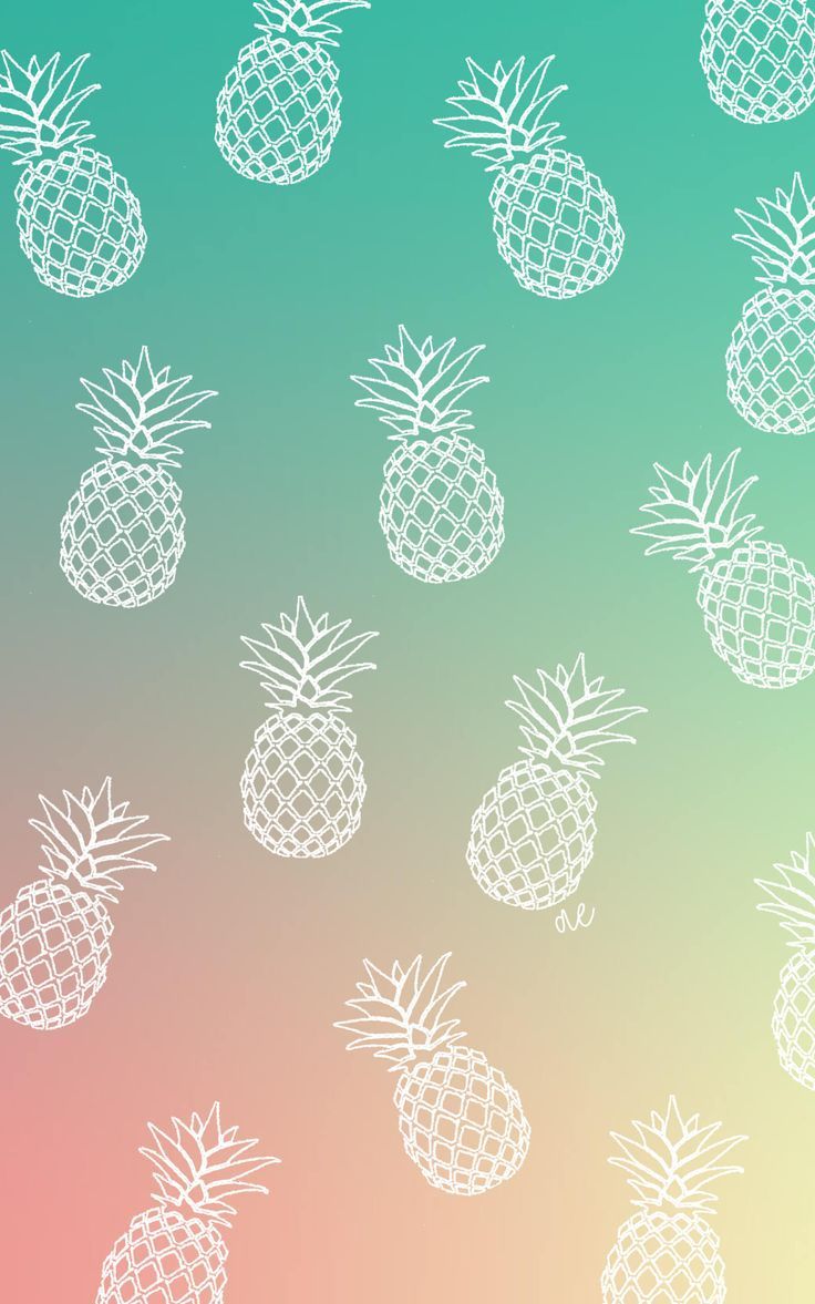 Pineapple Wallpaper. Pineapple wallpaper, Cute pineapple wallpaper, Tree wallpaper iphone