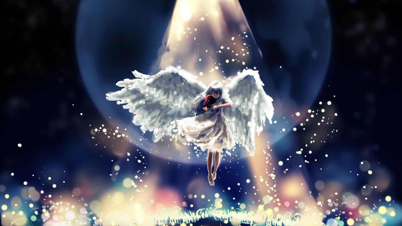 Angel Wings 1366x768 Resolution HD 4k Wallpaper, Image, Background, Photo and Picture