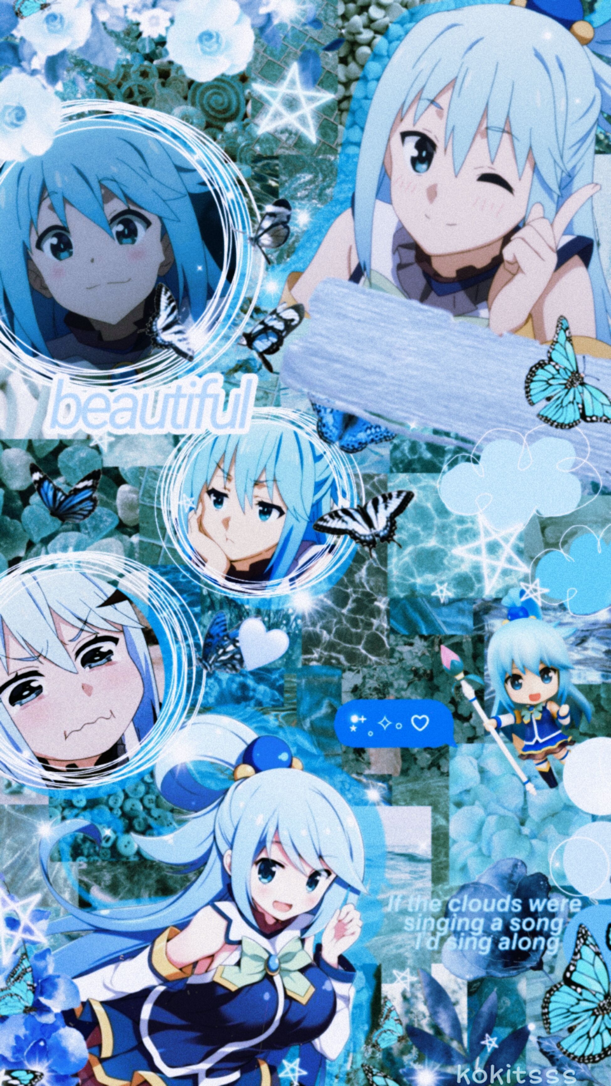 Aqua Sama Wallpaper