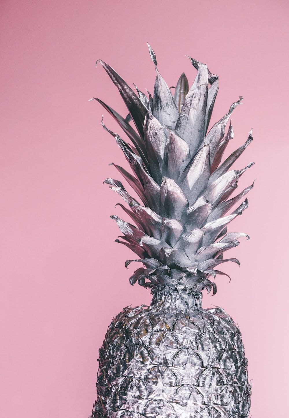 Gray pineapple ornament photo