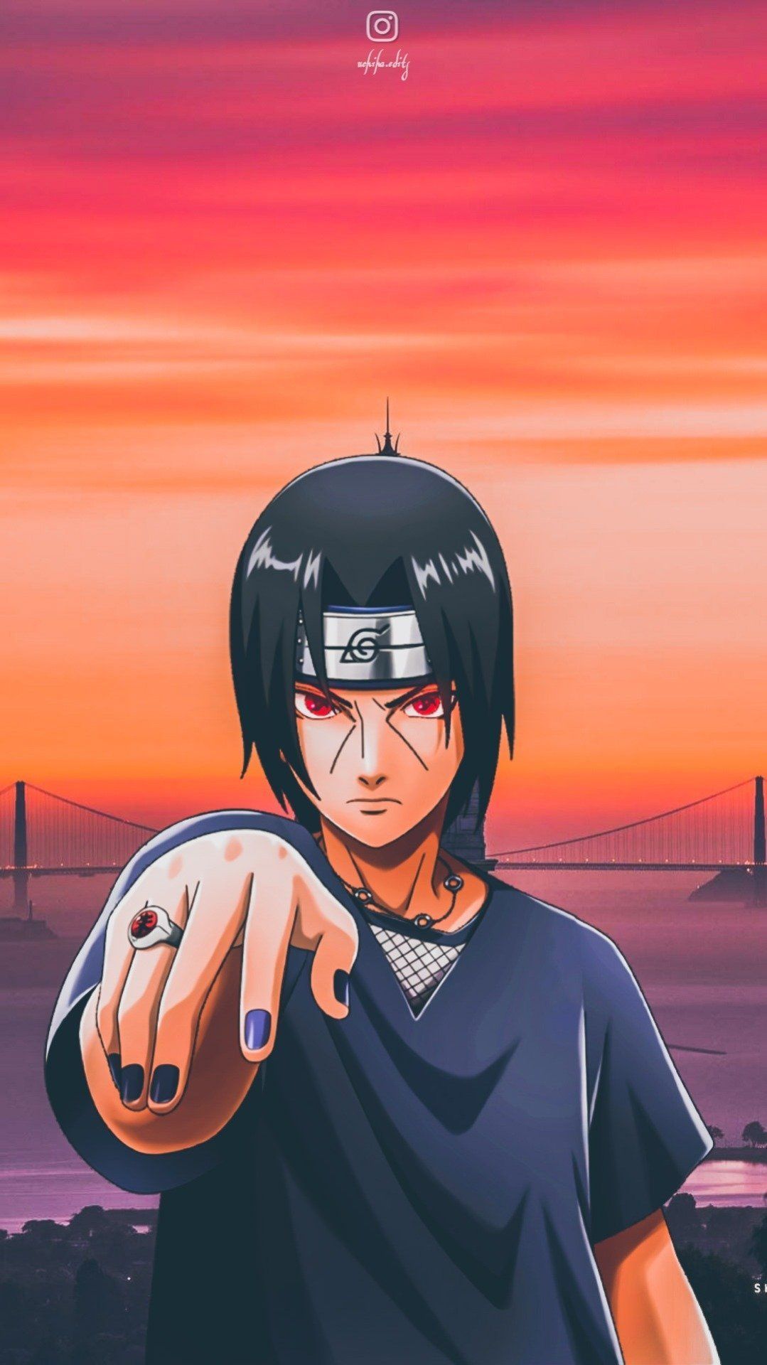 Itachi Uchiha Background Wallpaper Download