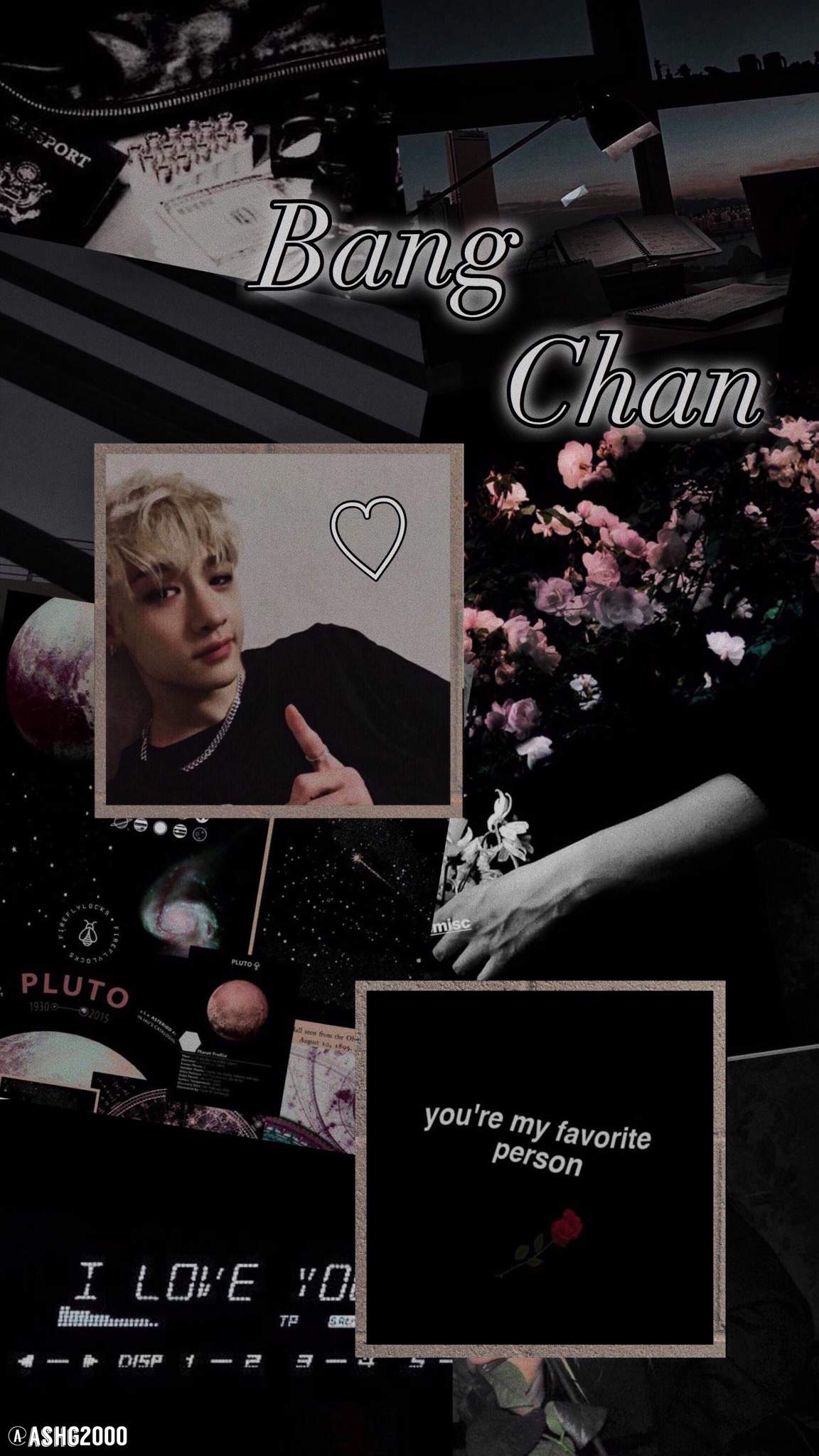 Bang chan edit for phone background - Bang Chan