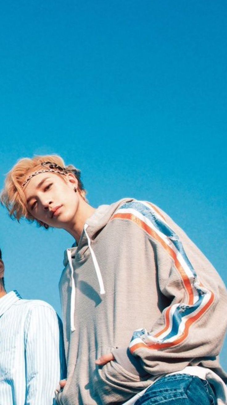 Bang Chan Stray Kids Inspired Colored Striped Sweater