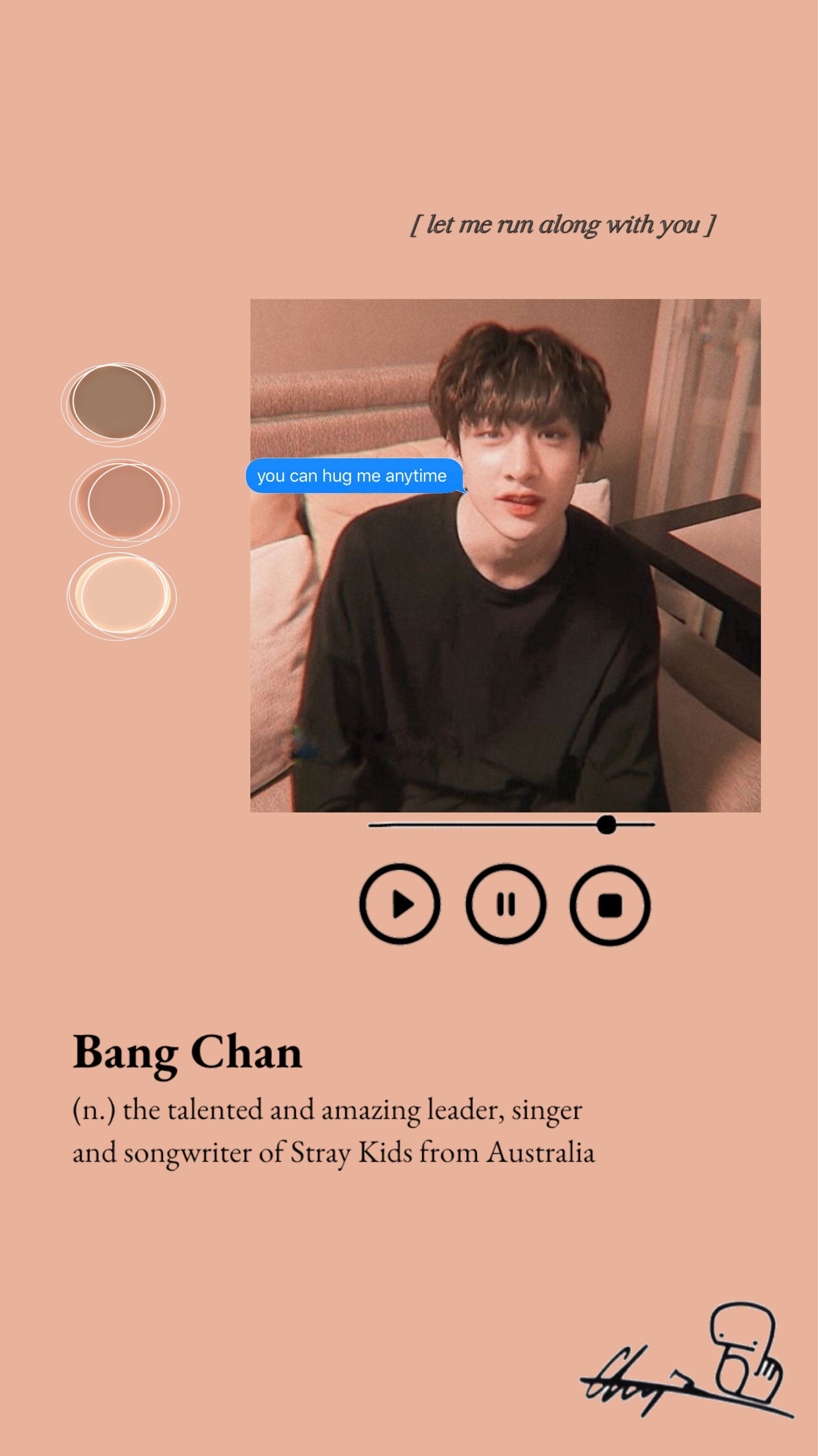 Stray kids bang chan phone background - Bang Chan