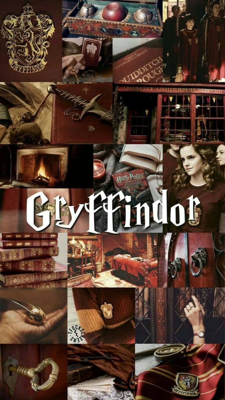 Download Amazing Gryffindor Aesthetic Desktop Theme Wallpaper