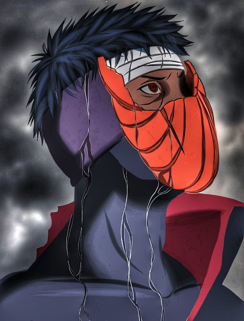 Obito Uchiha, naruto, tobi, uchihaobito, madara, HD phone wallpaper