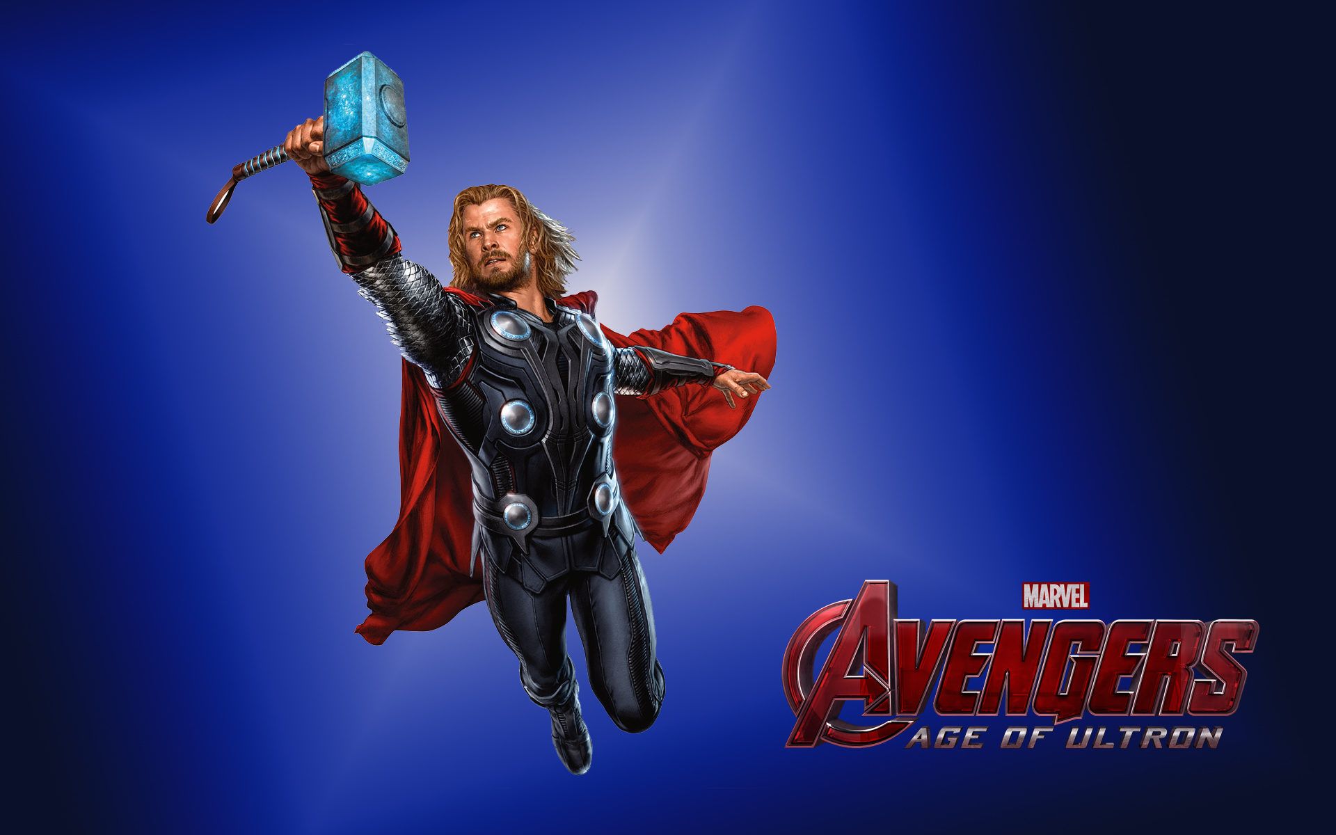 Thor with his hammer in hand - Thor