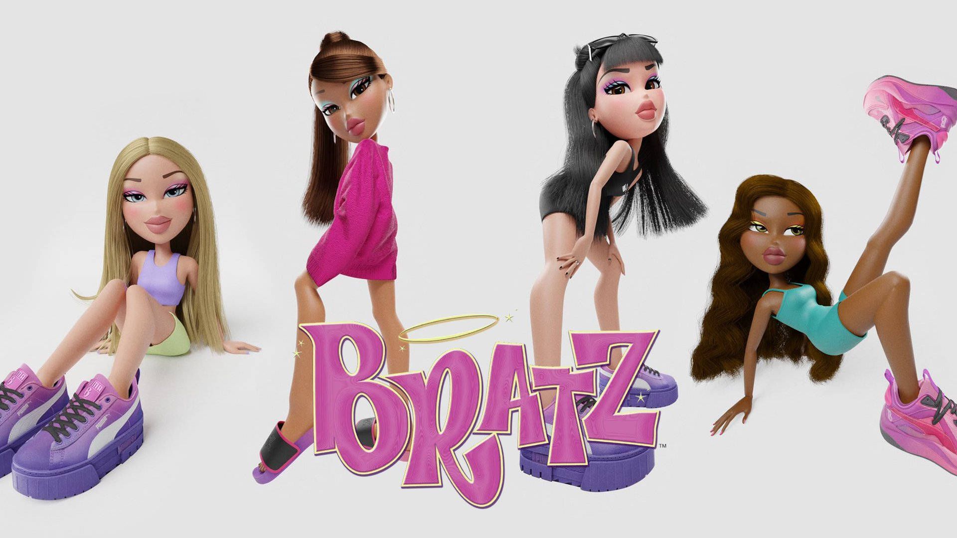 Download Bratz Aesthetic Cute Footwear Wallpaper