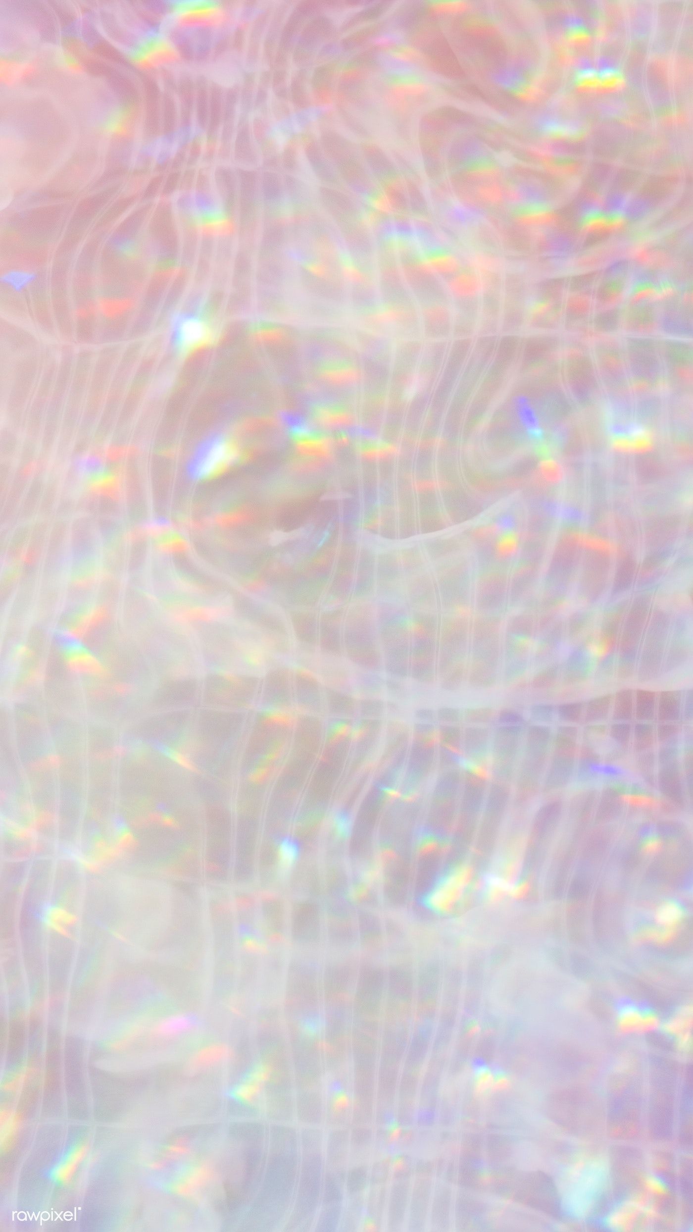 Shiny pink holographic mobile wallpaper. premium image / NingZk V. Holographic background, Textured background, Sparkles background