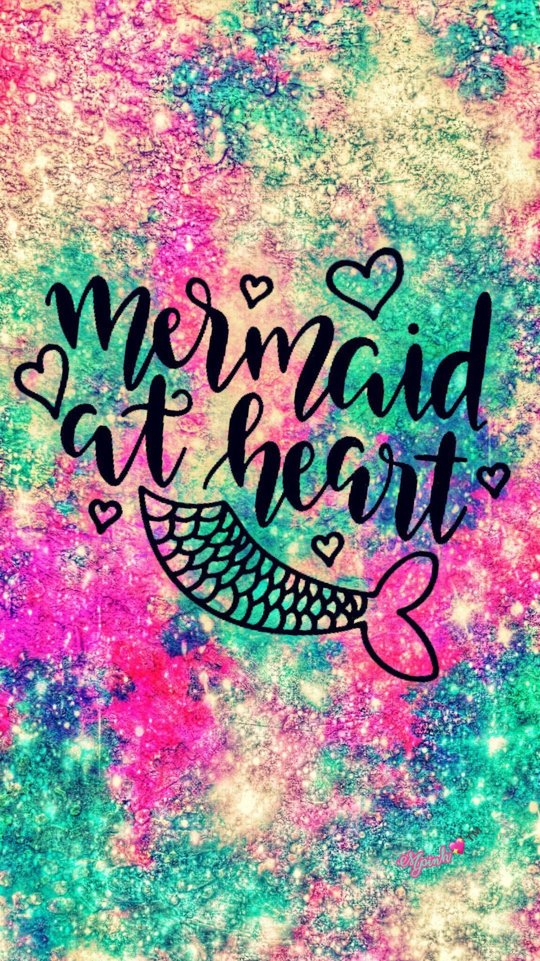 Mermaid at heart wallpaper by @zephyrdesigns - Mermaid