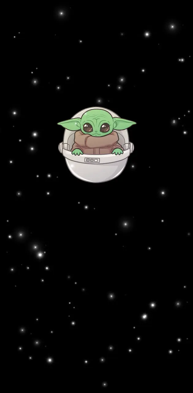 A cute baby yoda phone background for your phone! - Baby Yoda