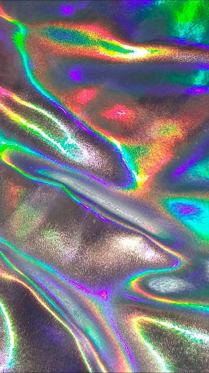 Holographic Iphone Wallpaper with high-resolution 1080x1920 pixel. You can use this wallpaper for your iPhone 5, 6, 7, 8, X, XS, XR backgrounds, Mobile Screensaver, or iPad Lock Screen - Holographic, iridescent