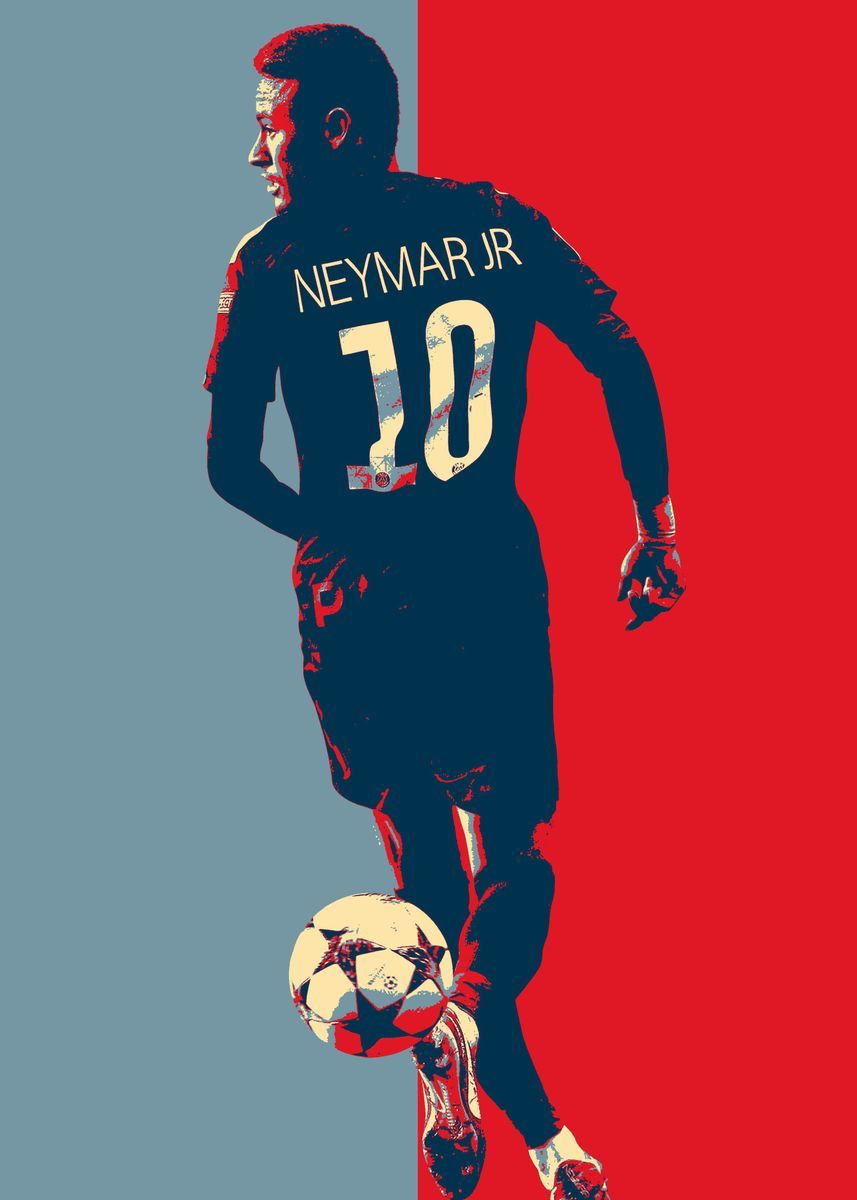 Neymar Jr' Poster by vadergator