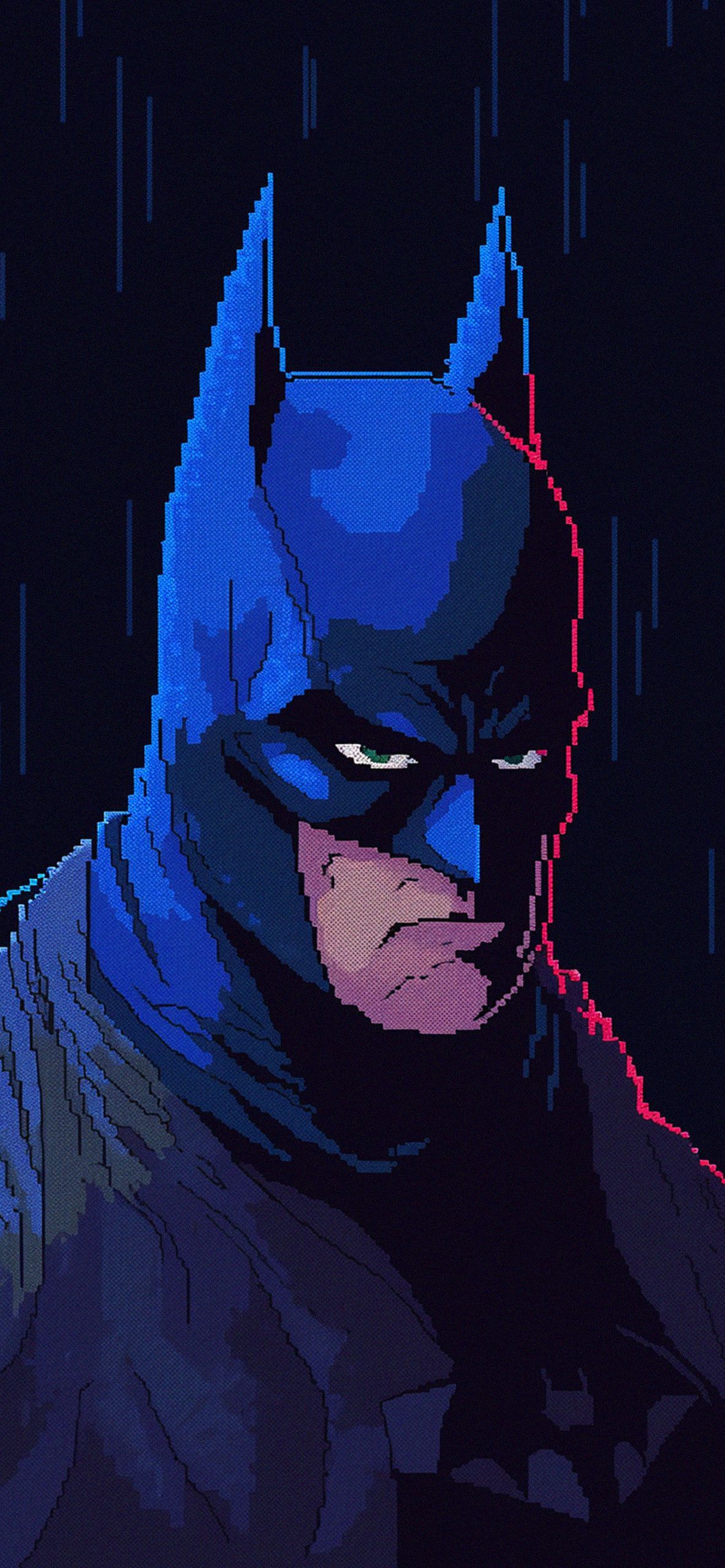 Pixel Batman Retro Art Wallpaper Wallpaper Aesthetic