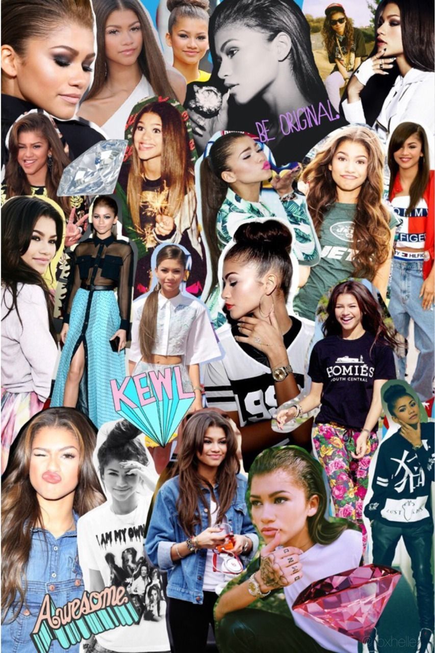Zendaya collage I made! I love her so much! She's so talented and beautiful! - Zendaya, collage