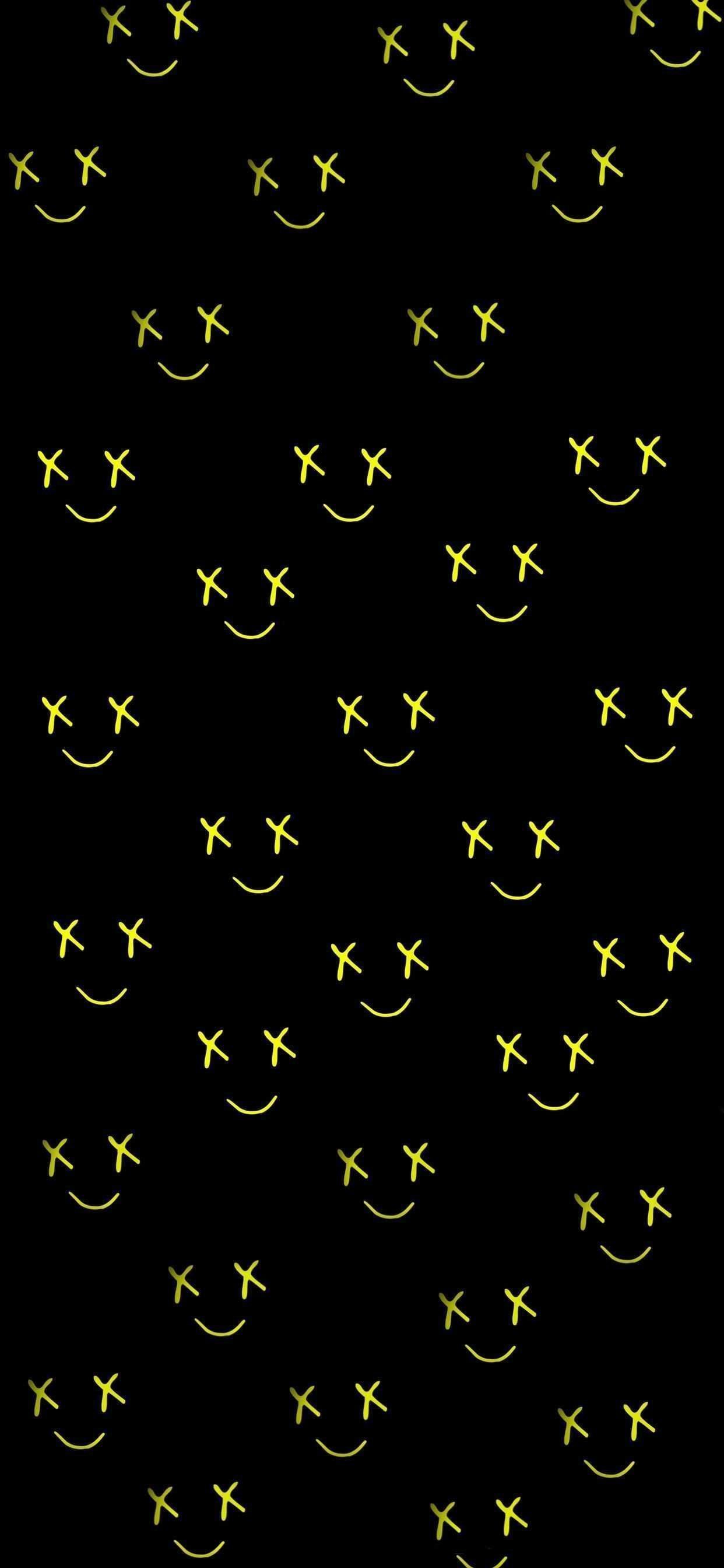 Aesthetic smiley faces Wallpaper Download
