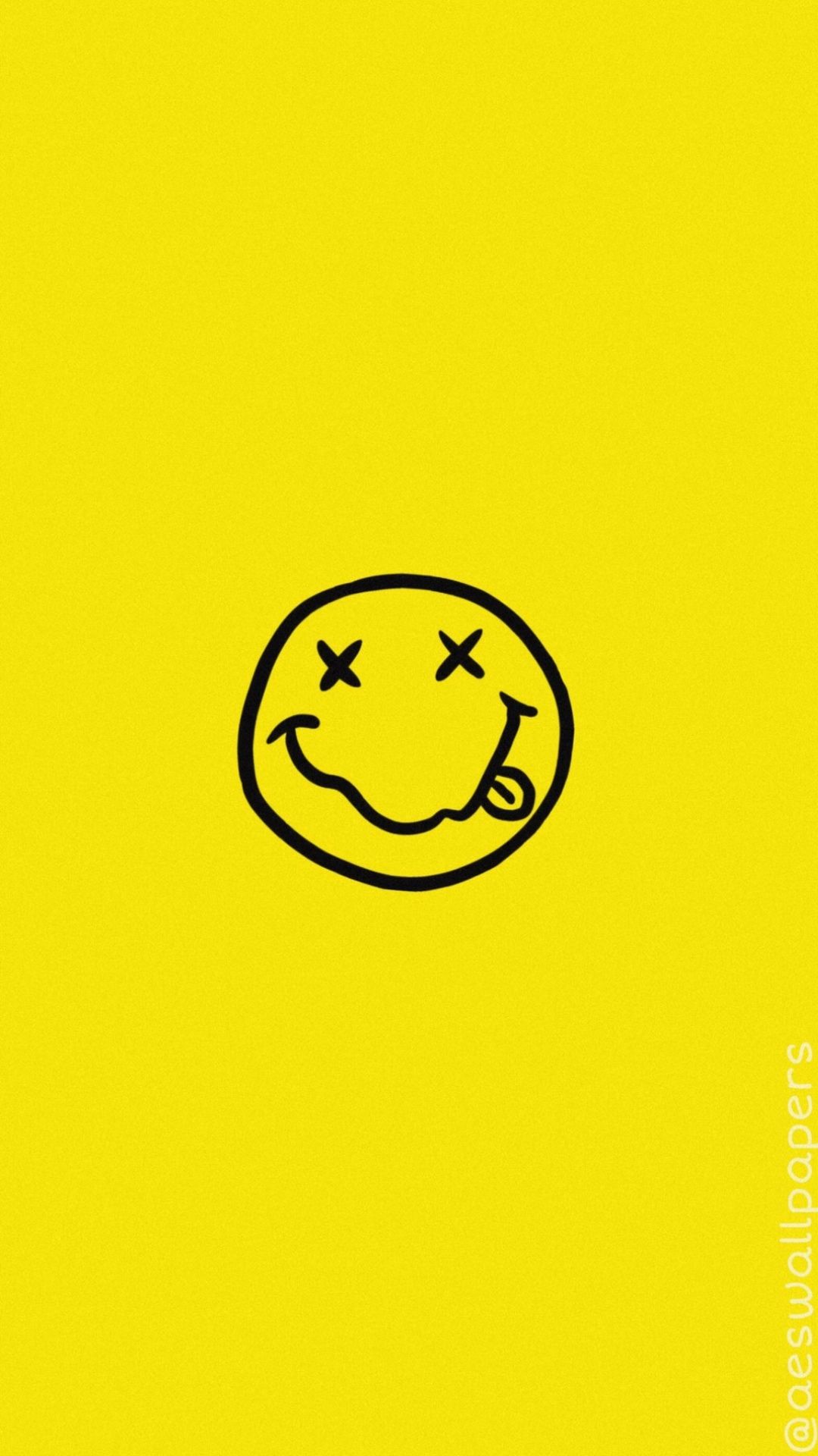 Nirvana iPhone Wallpaper with high-resolution 1080x1920 pixel. You can use this wallpaper for your iPhone 5, 6, 7, 8, X, XS, XR backgrounds, Mobile Screensaver, or iPad Lock Screen - Smiley