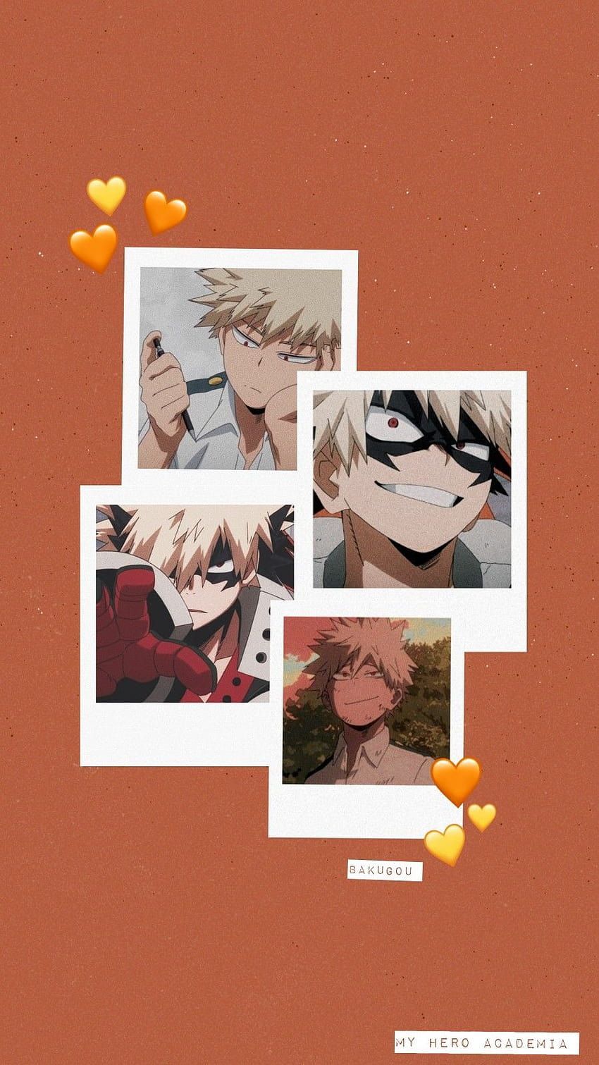 Bakugou aesthetic collage cute HD phone wallpaper