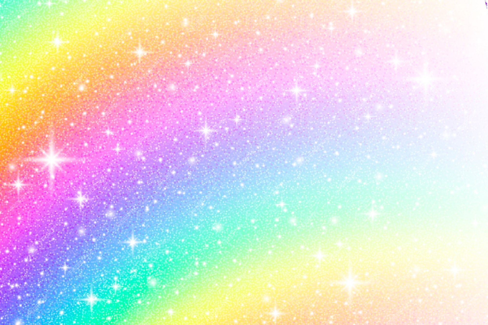 Rainbow Glitter Image