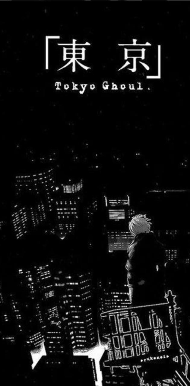 Tokyo Ghoul Black And White Wallpaper
